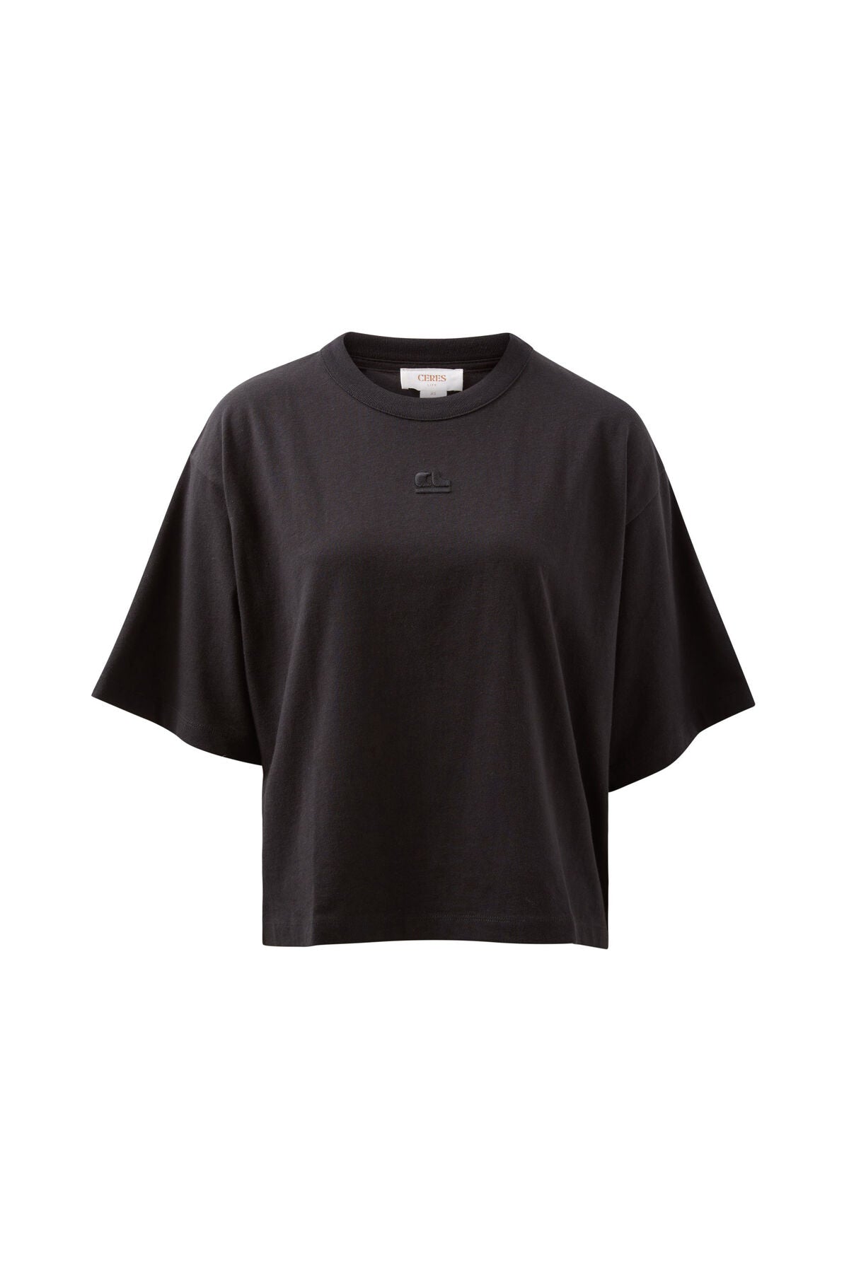 Phoebe Premium Tee in Black by Ceres Life