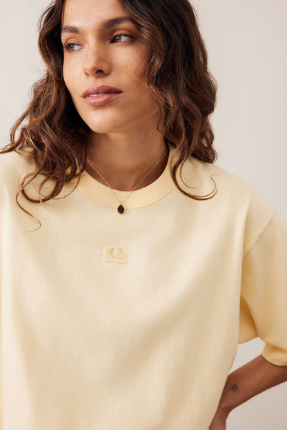 Phoebe Premium Tee in Butter by Ceres Life
