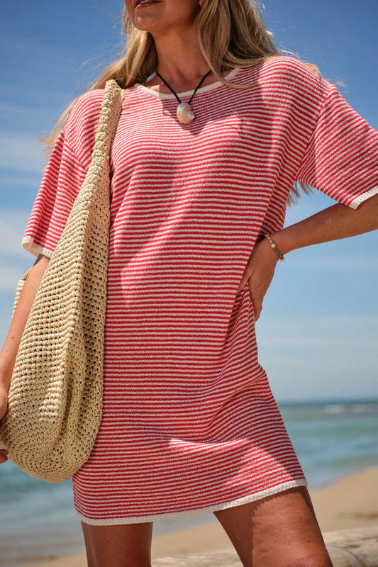 The Fia Stripe Knit Dress