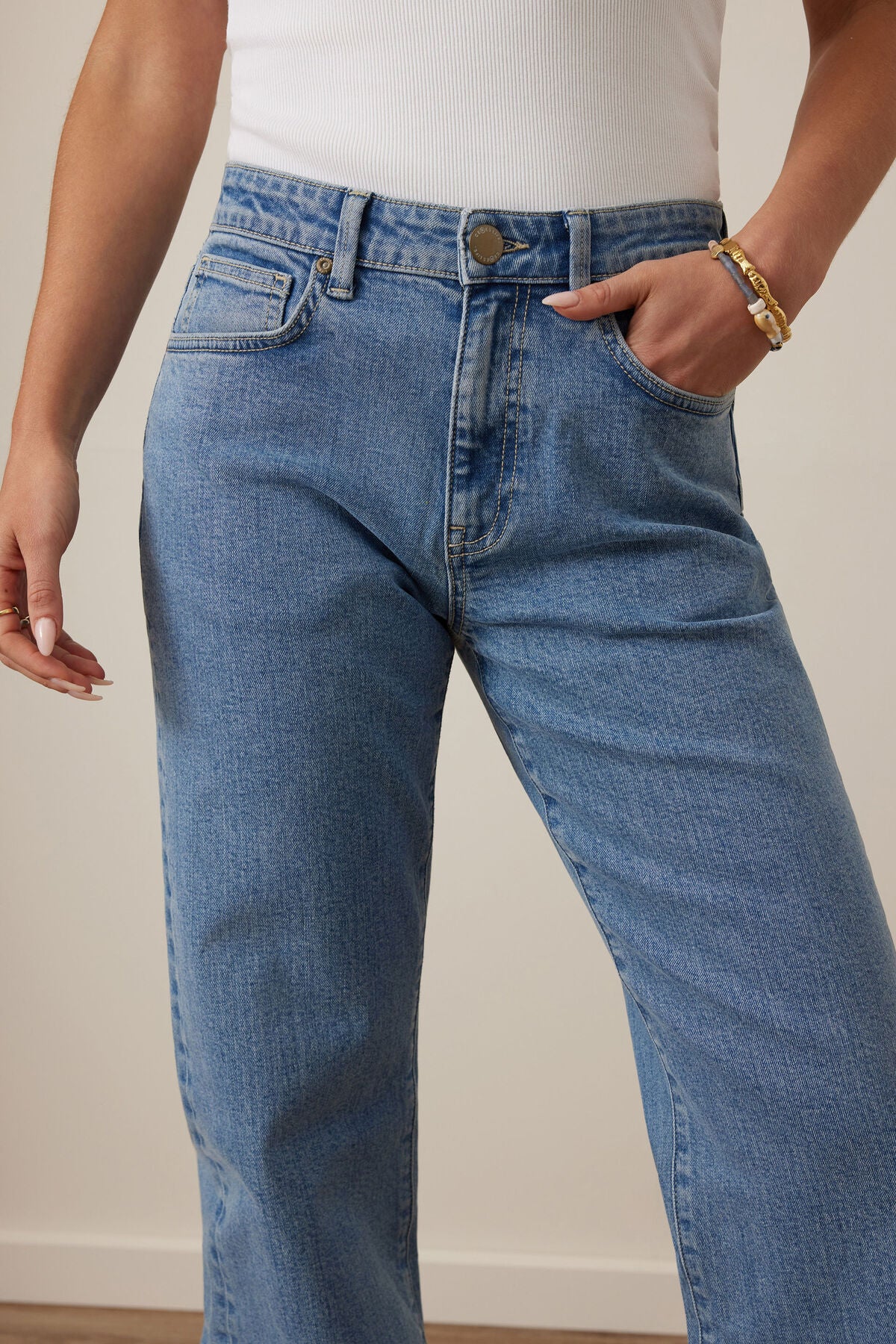 Sydney Straight Leg Jeans by Ceres Life