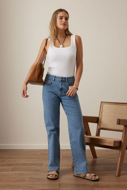 Sydney Straight Leg Jeans by Ceres Life