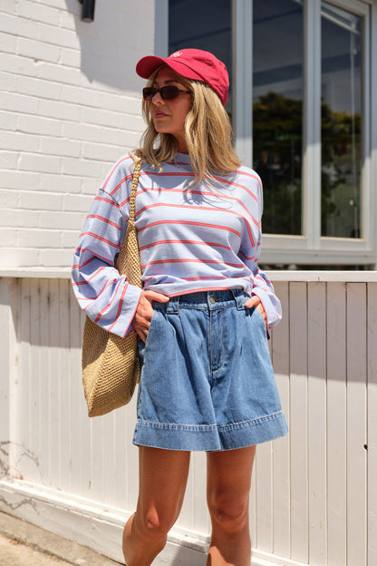 Ceres Life Beau Long Sleeve Slouchy Tee