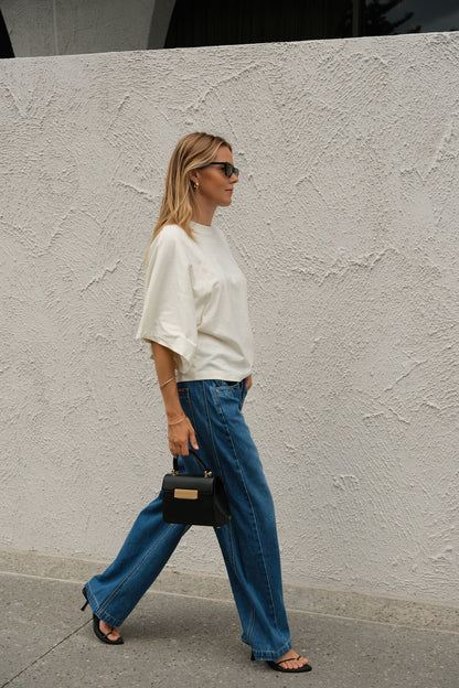 Lucy Relaxed Sleeve Tee by Ceres Life