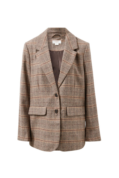 Joni Blazer in Brown Check by Ceres Life