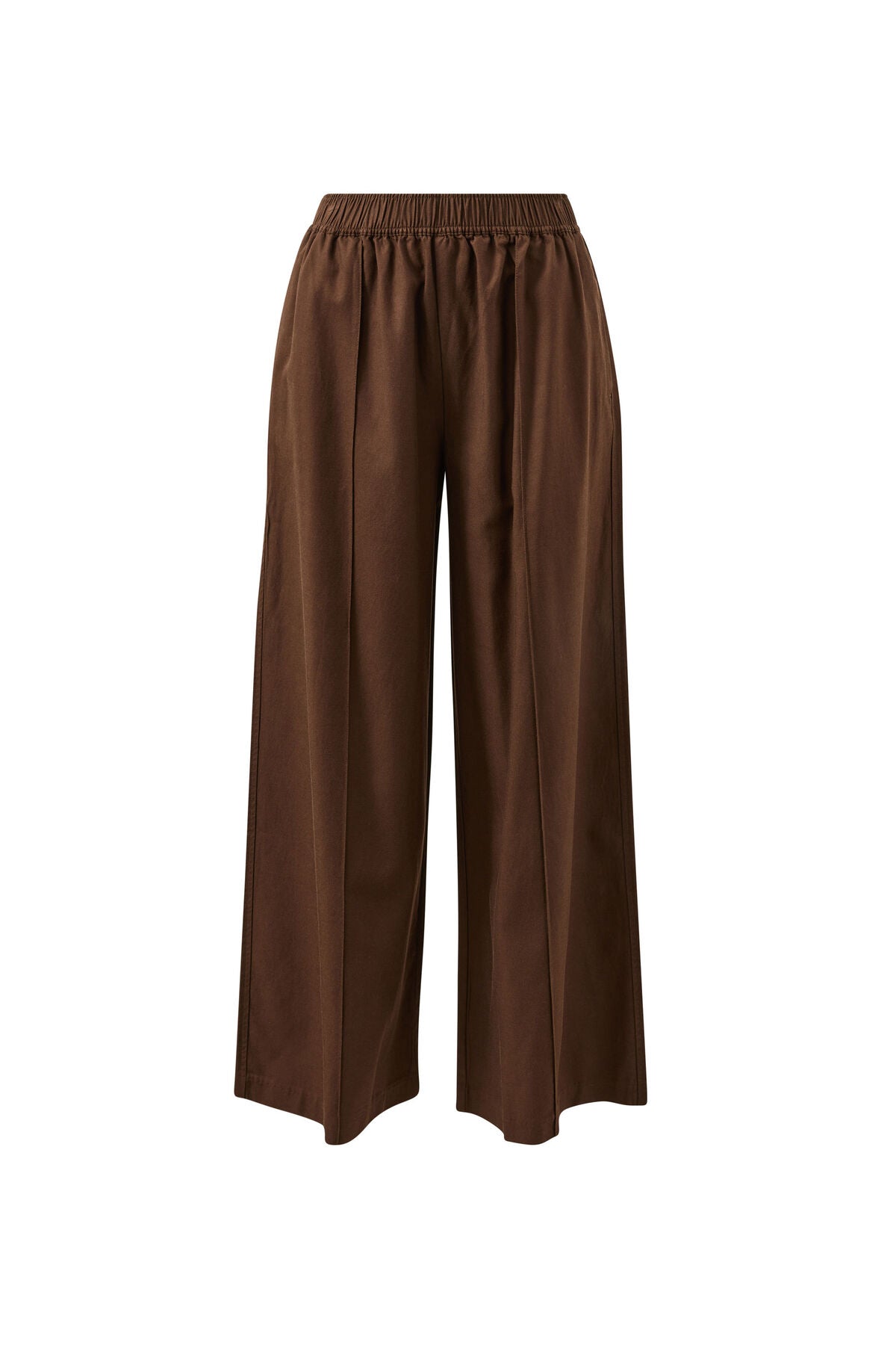 Izzie Pinstitch Pant in Chocolate