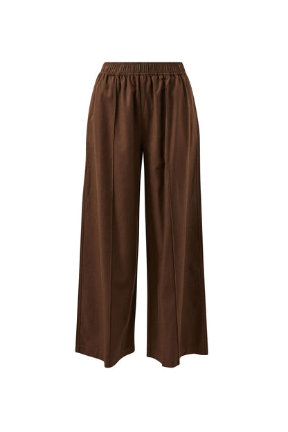 Izzie Pinstitch Pant in Chocolate