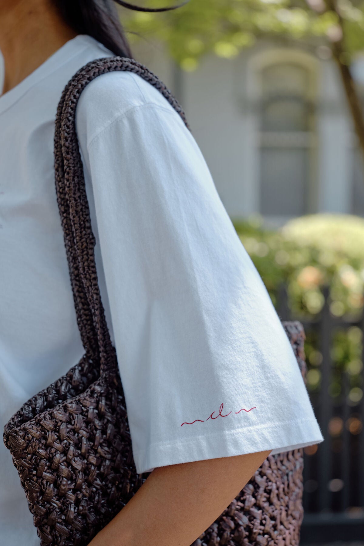 Ceres Life Macy Print Tee in Whiter/Maggie Island