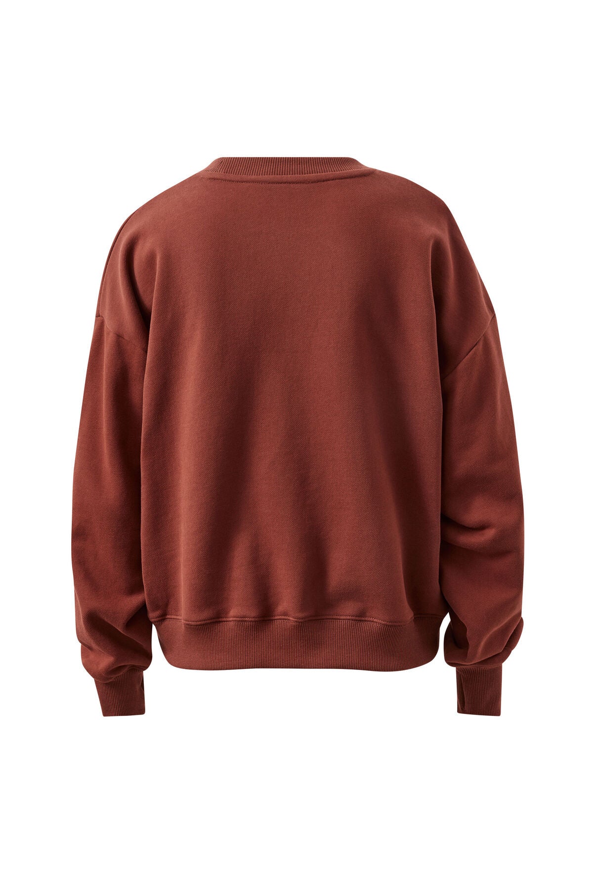 Quinn Slouchy Crew in Burnt Toffee by Ceres Life