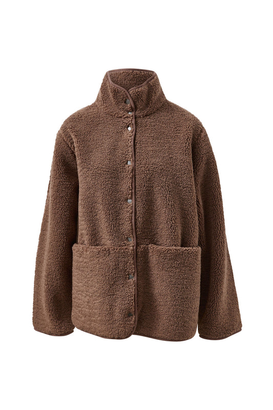 Teddy Jacket in Chocolate by Ceres Life