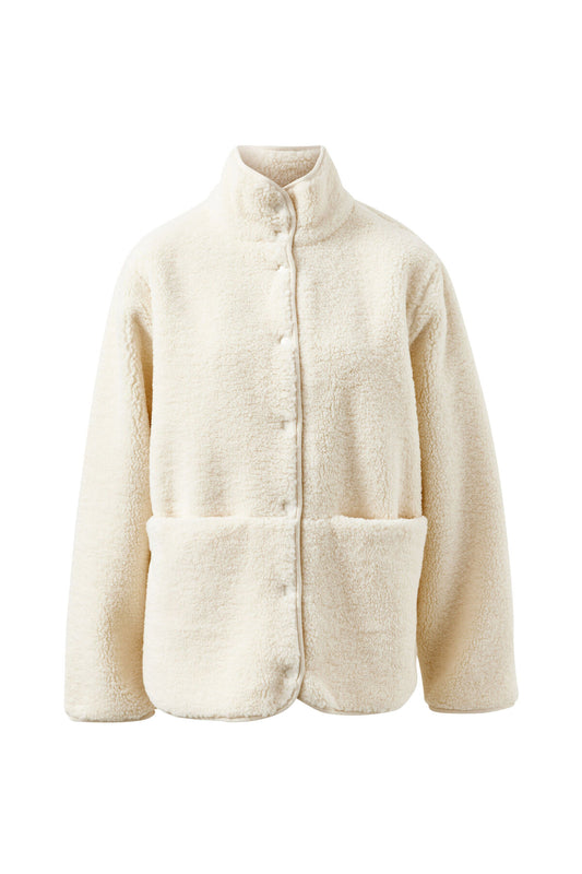 Teddy Jacket in Marshmallow
