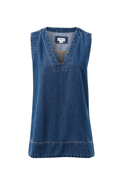 Winnie Tunic in Fresh Indigo