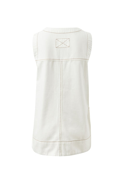 Winnie Tunic in Fresh Ecru