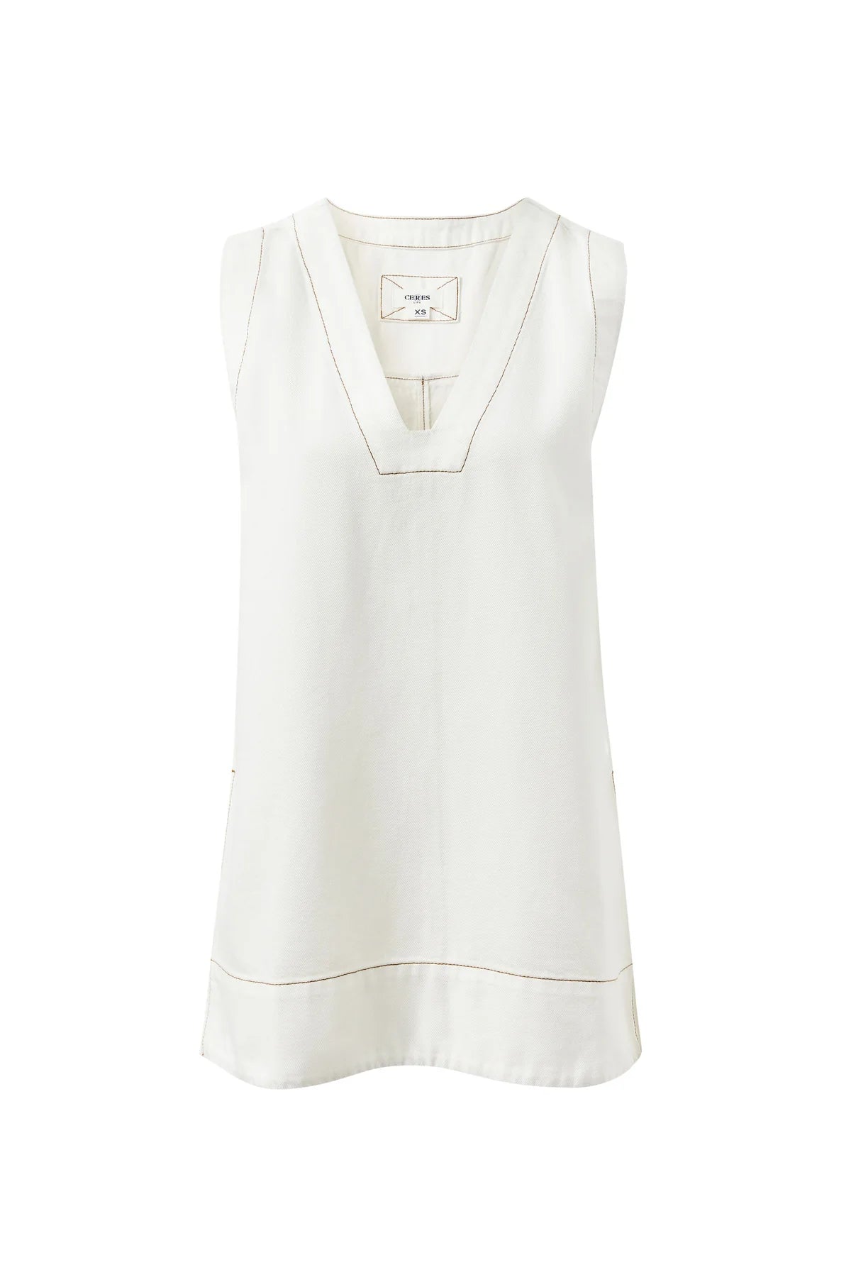 Winnie Tunic in Fresh Ecru