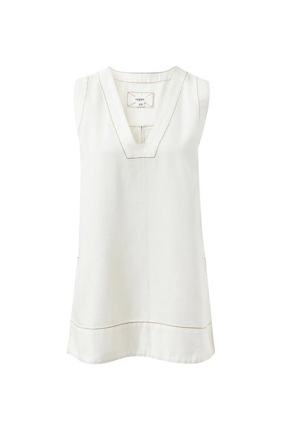 Winnie Tunic in Fresh Ecru