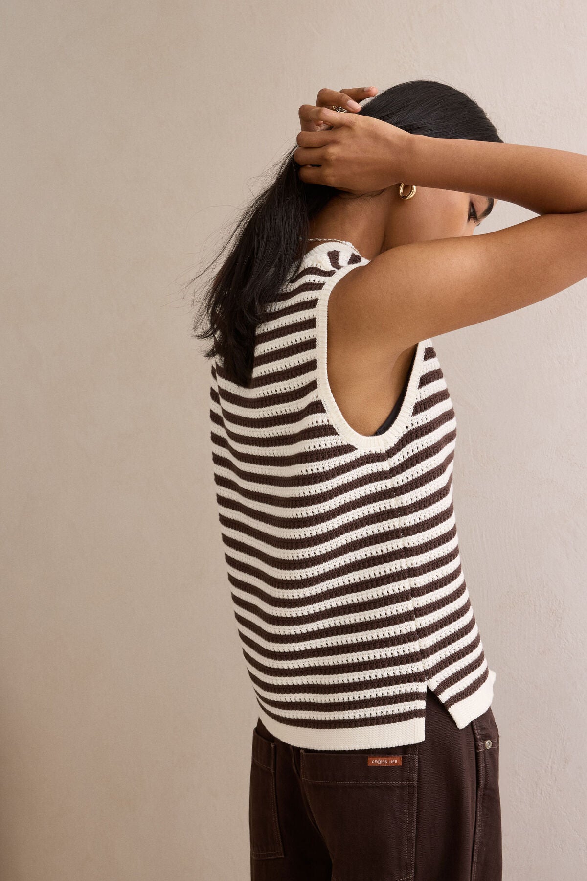 Maddy Mesh Knit Tank