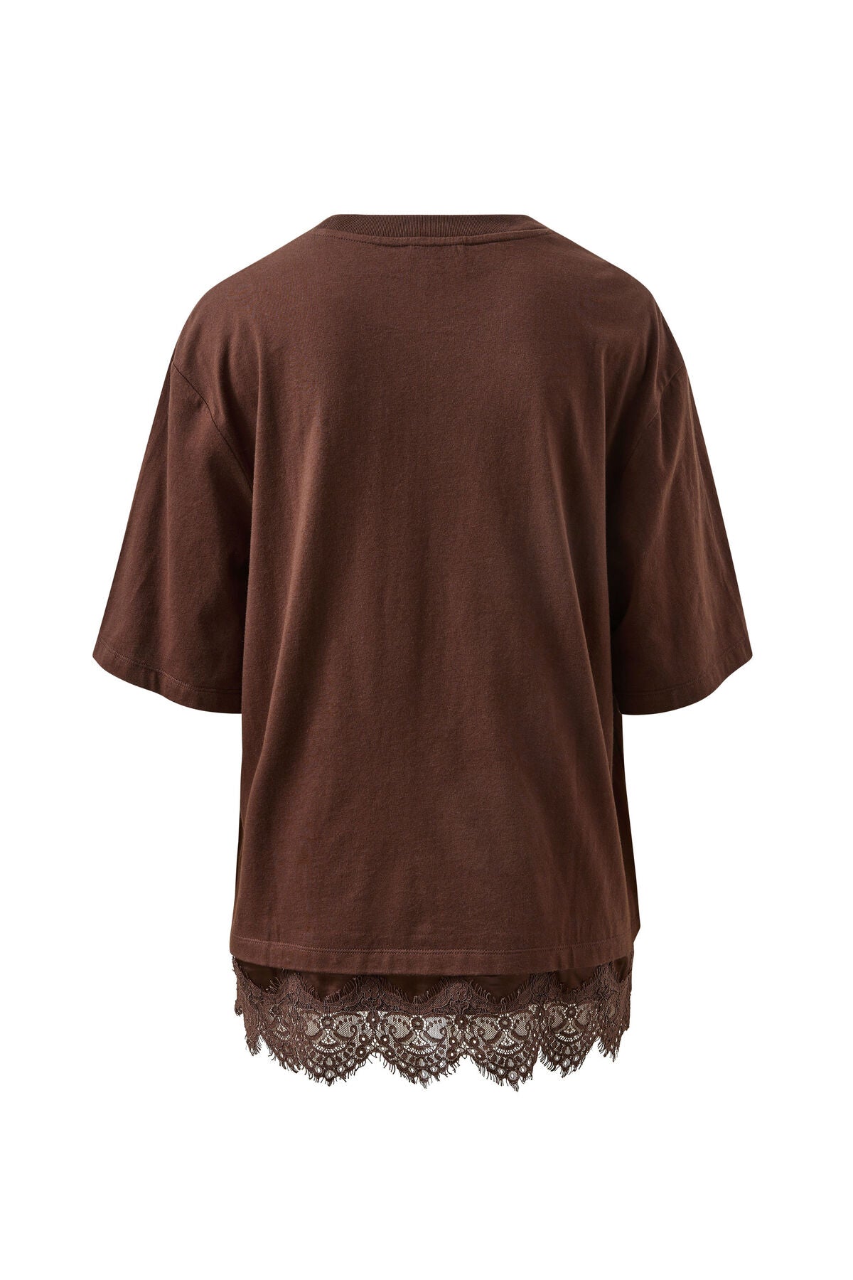 Lacey Tee in Chocolate