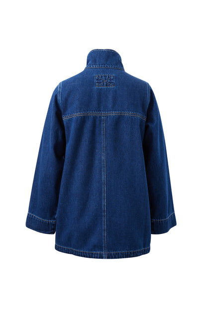 Tilda Funnel Neck Shacket by Ceres Life