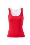 Ceres Life Skylar Layered Rib Tank