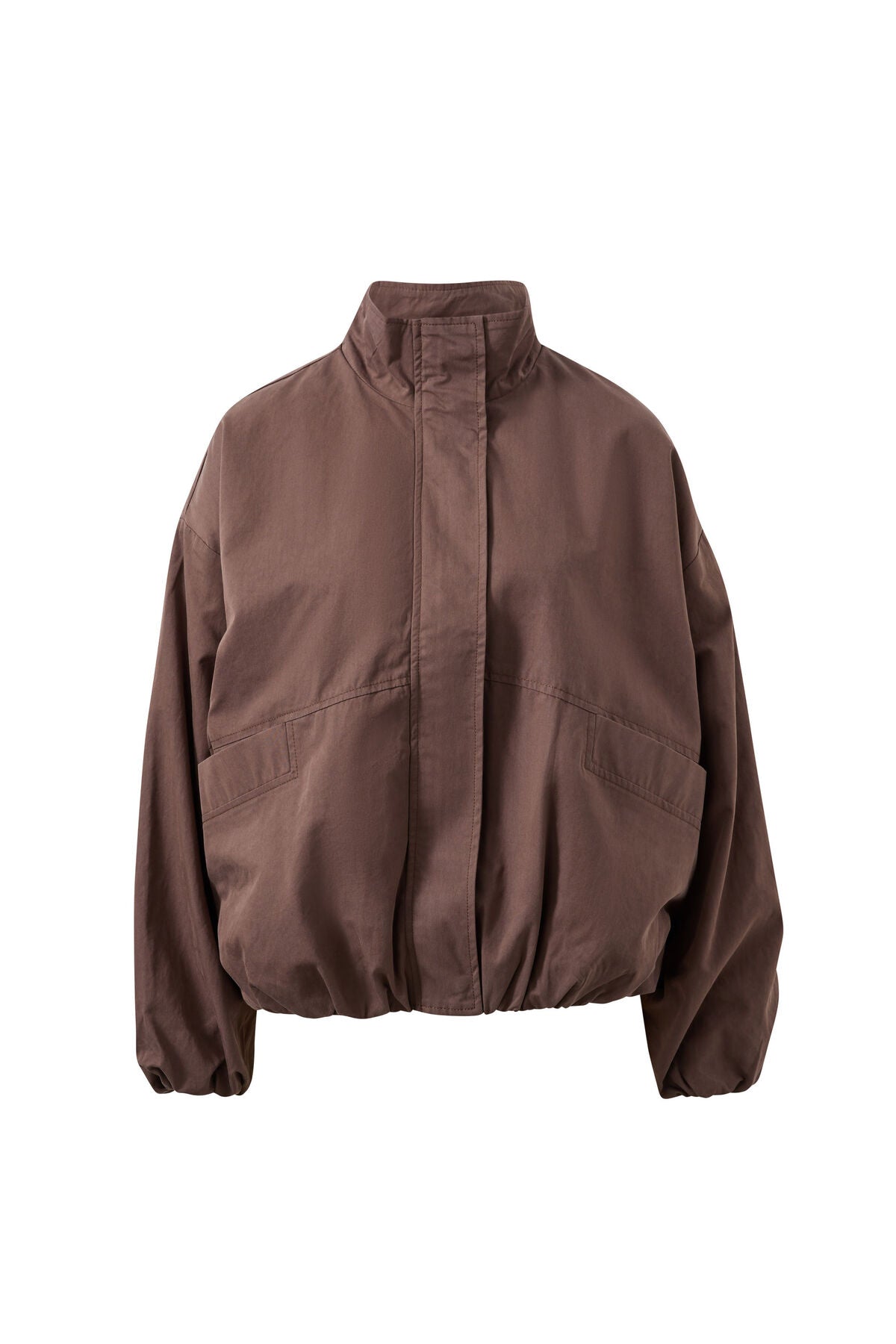 Gwen Bubble Jacket in Brunette