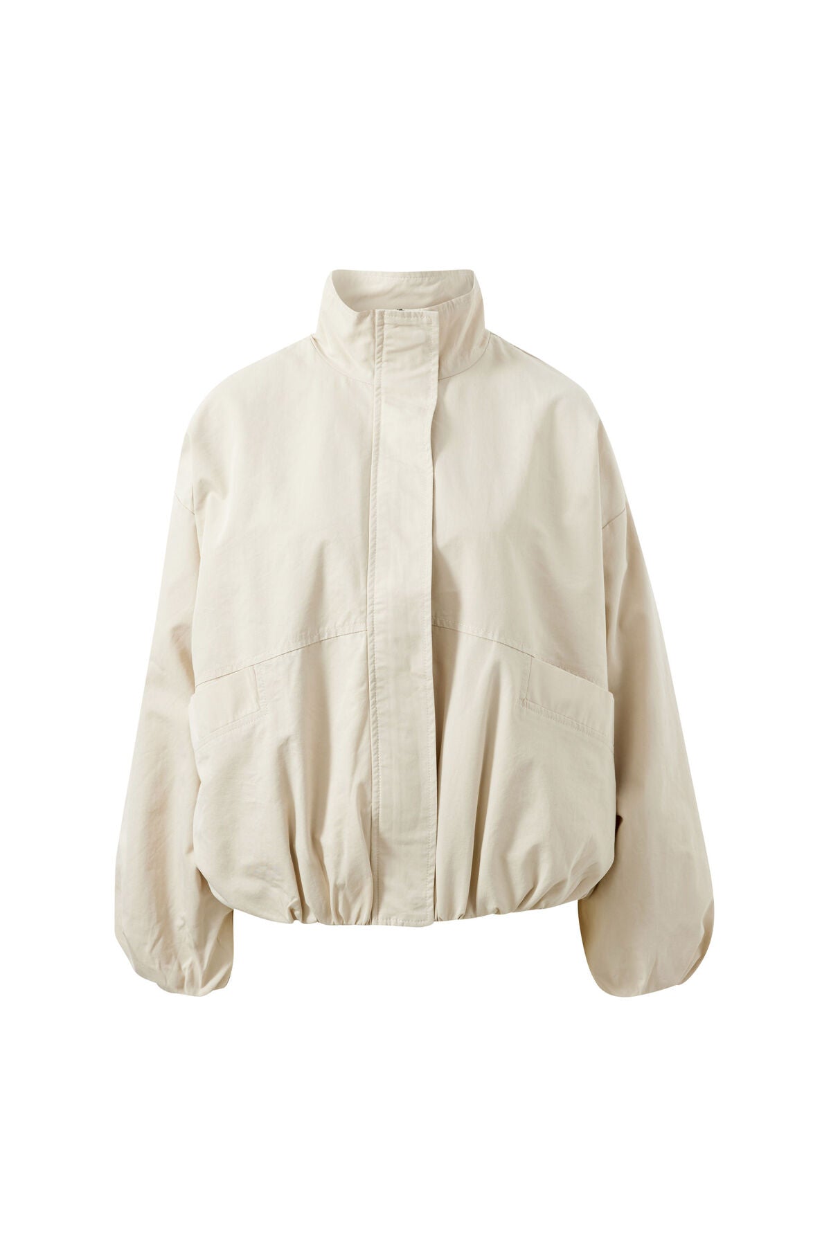 Gwen Bubble Jacket in Putty