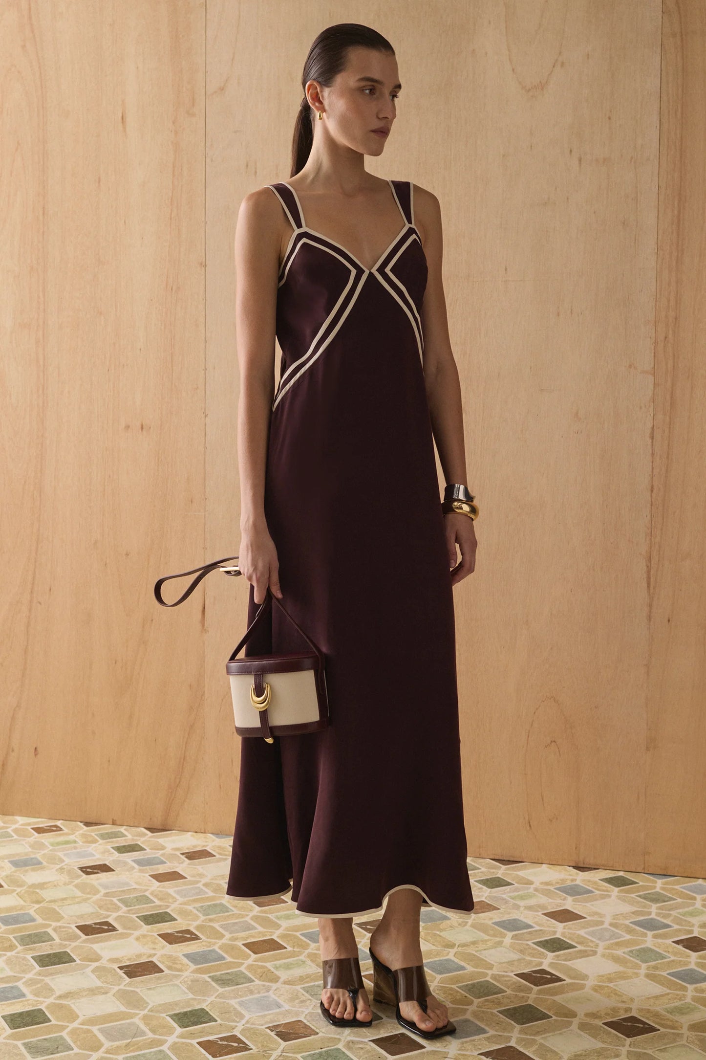 Sancia The Haven Dress in Sangria