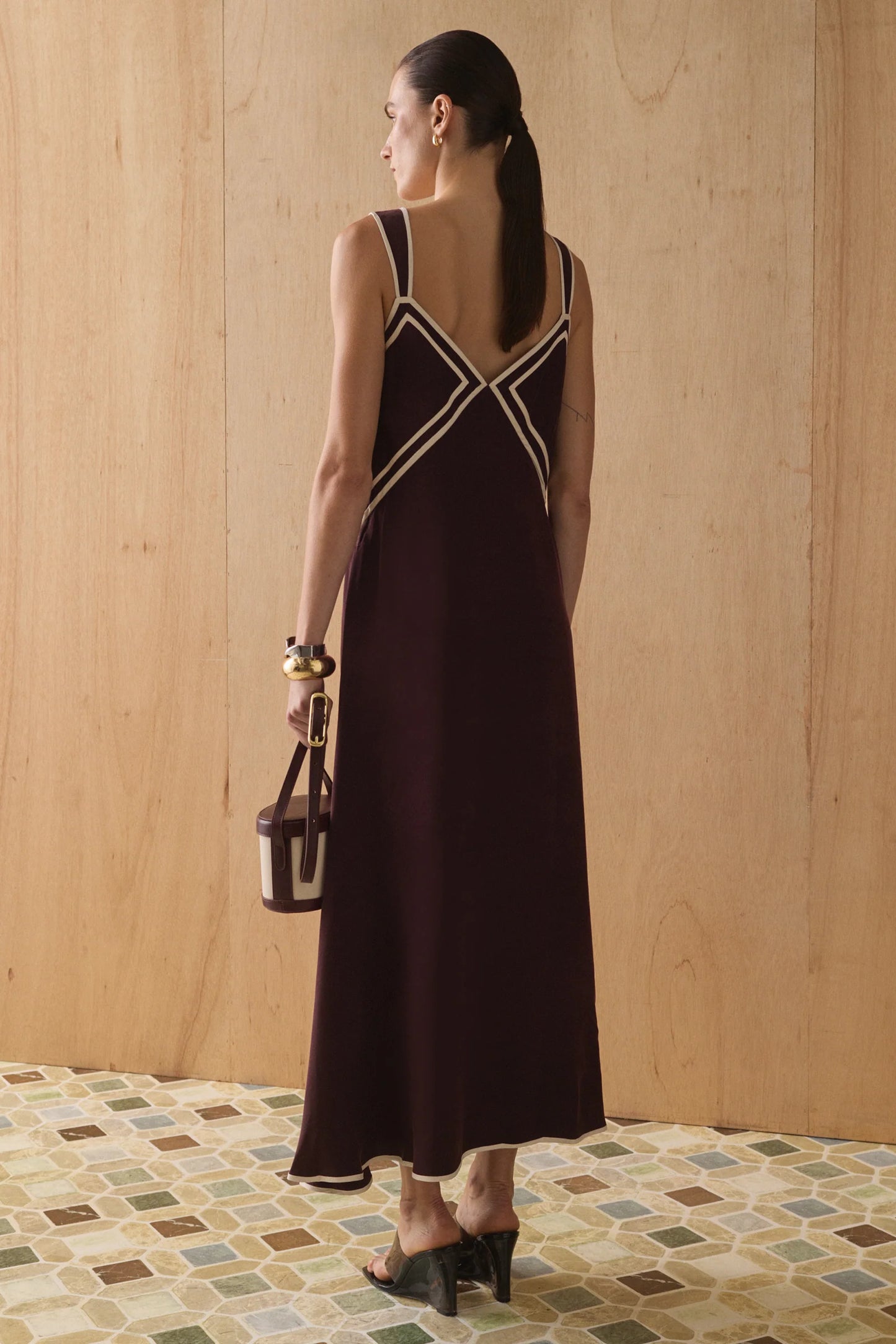 Sancia The Haven Dress in Sangria