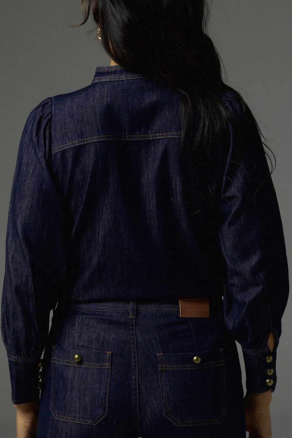 Zoe Kratzmann Hanker Shirt in Dark Denim
