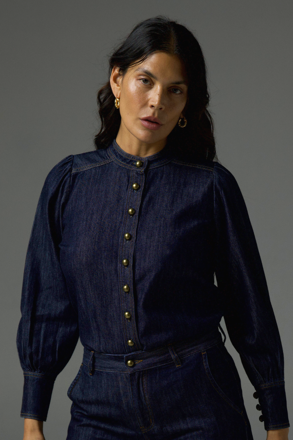 Zoe Kratzmann Hanker Shirt in Dark Denim