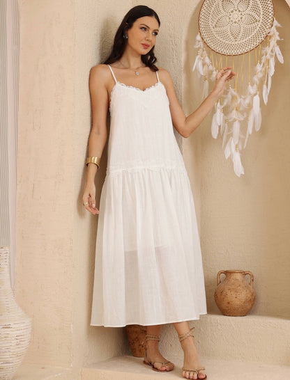 Sienna Dress in White
