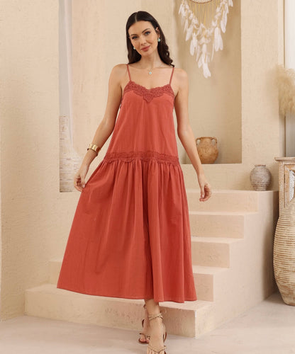 Sienna Dress in Terracotta