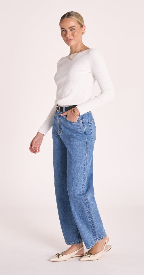 Feather & Noise Lilly Long Sleeve Top