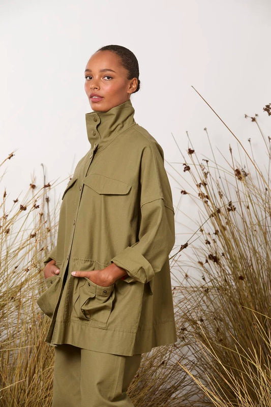 MA Dainty Croft Jacket in Army