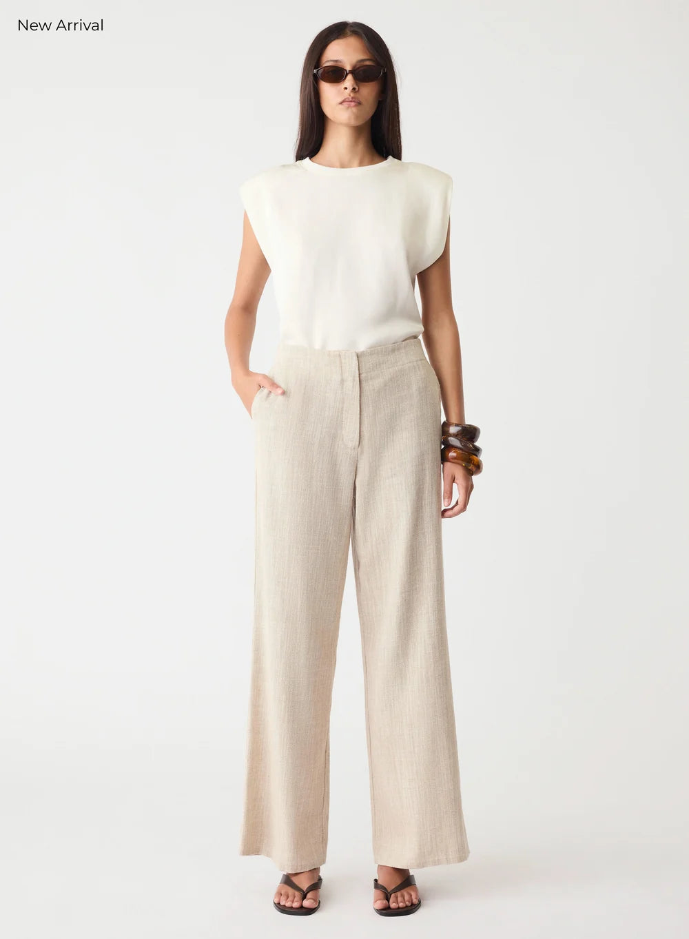 Parmount Tee in Ivory
