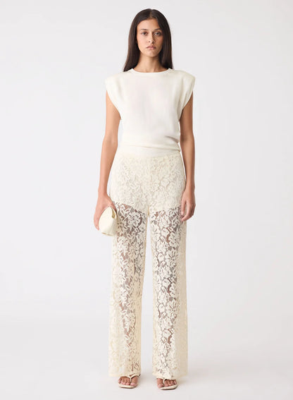 Parmount Tee in Ivory
