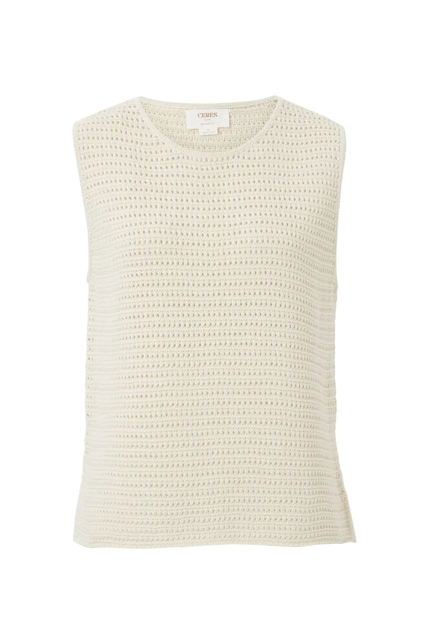 Margot Mesh Knit Tank