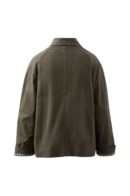 Ceres Life Pia Spring Coat in Olive