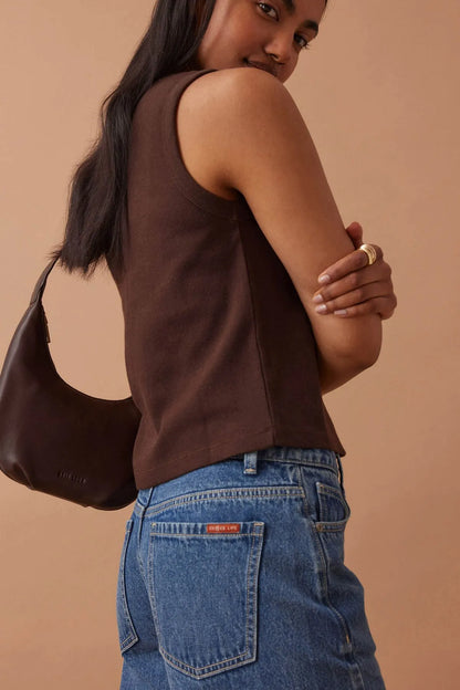 Leah Tapered Barrel Leg Jeans by Ceres Life