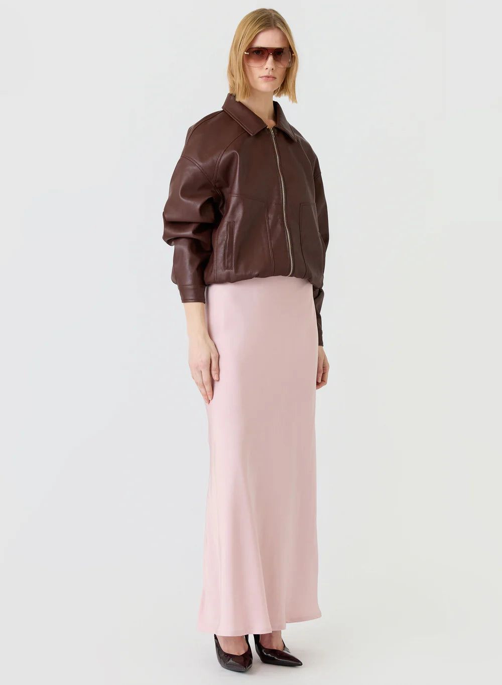 Clea Jacket in Mulberry
