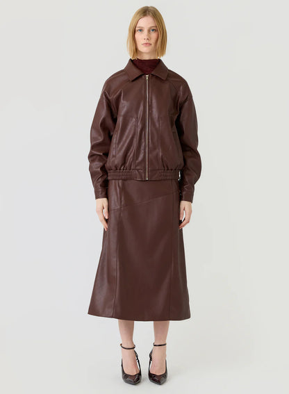 Clea Jacket in Mulberry