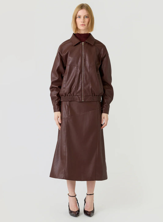 Clea Jacket in Mulberry
