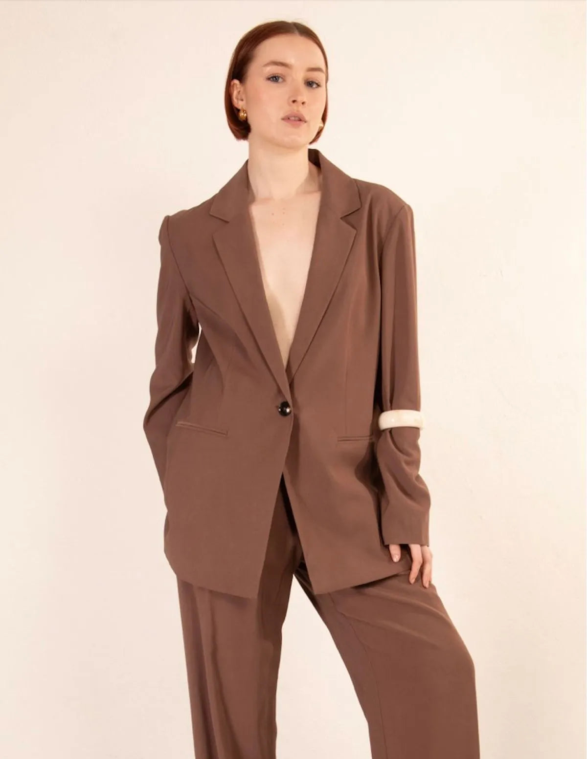 Classic Brown Blazer