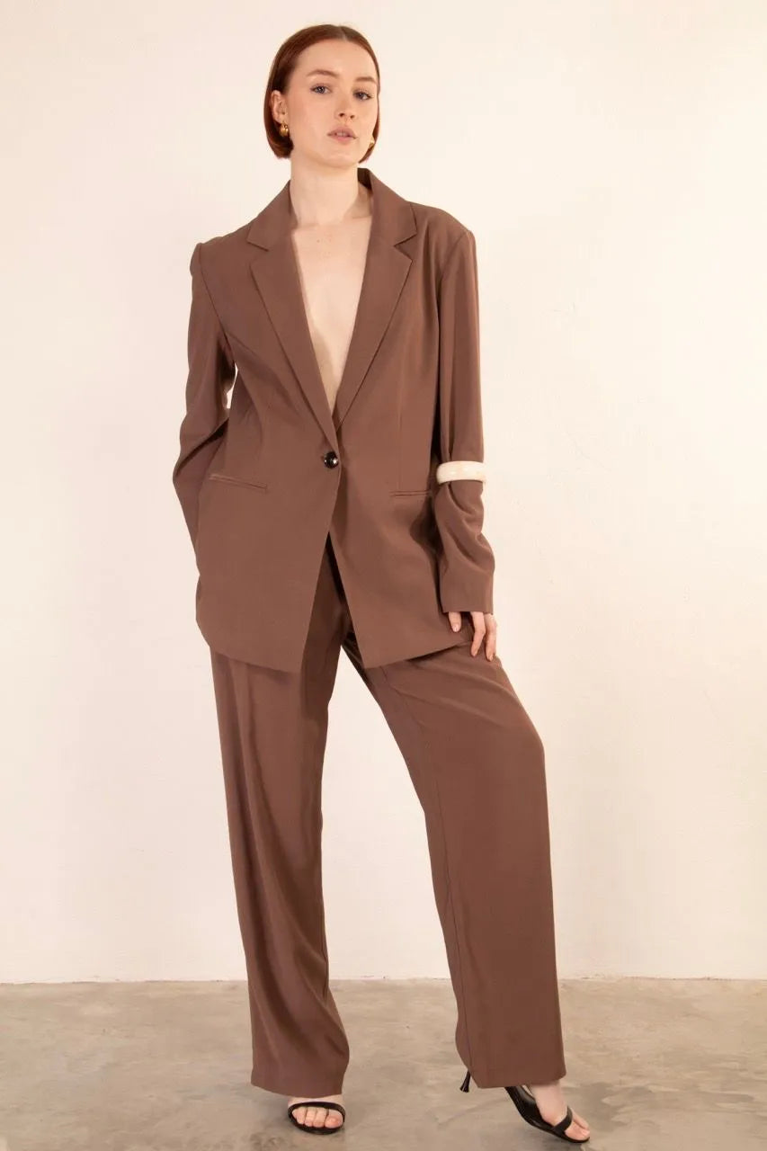 Classic Brown Blazer