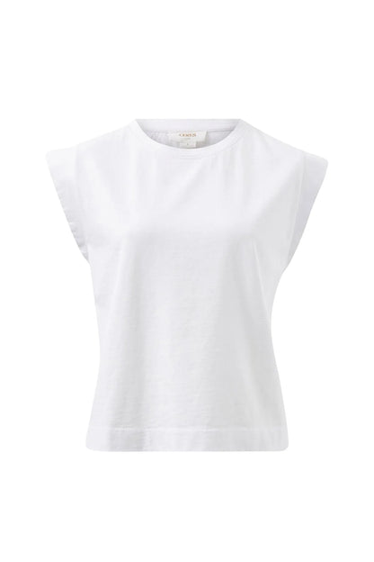 Ceres life Extended Shoulder Tee in White