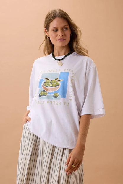 Ceres Life Liv Oversized Tee La Belle Vita