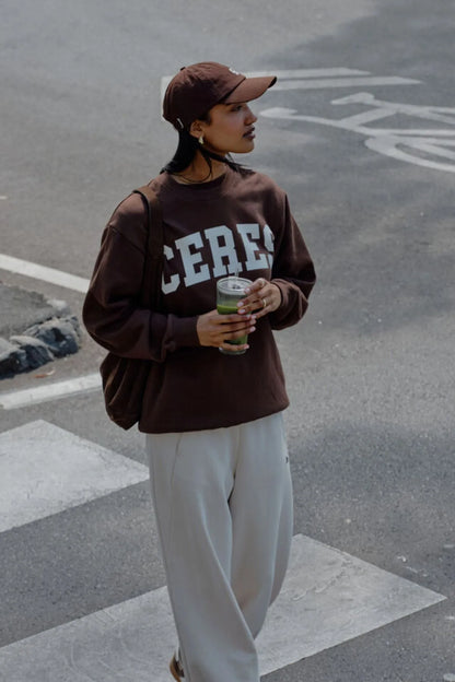 Ceres Life Isla Oversized Slouchy Crew in