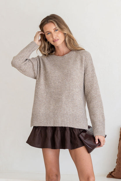 Canyon Knit - Warm Beige