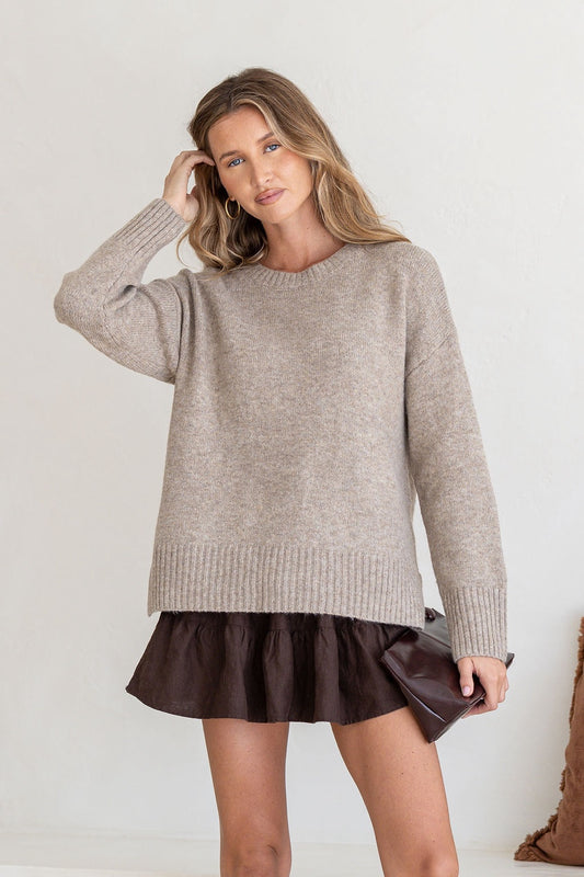 Canyon Knit - Warm Beige