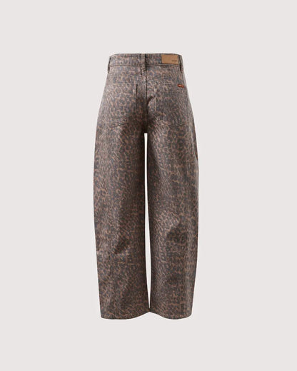 Harper Barrel Jean in Leopard by Ceres Life