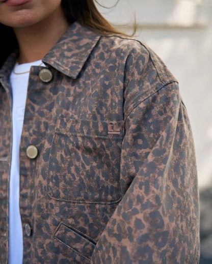Ziggy Shacket in Leopard by Ceres Life