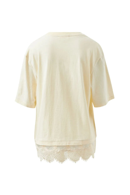 The Lacey Tee ion Marshmallow